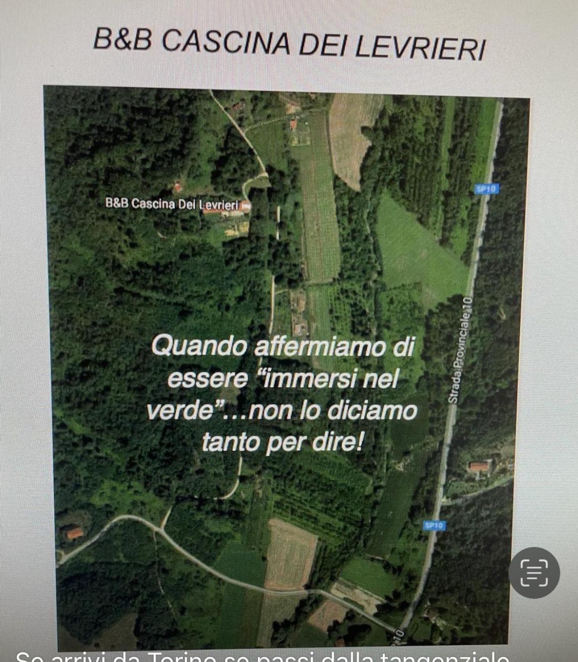 B&B Cascina Dei Levrieri Capriglio Eksteriør billede